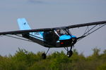 G-MZOZ @ EGHP - at the 2014 Microlight Trade Fair, Popham - by Chris Hall