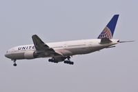 N225UA @ EGLL - Arrives 27L - by John Coates
