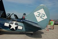 N92879 @ LAL - 1944 Curtiss SB2C-5 Helldiver, N92879, at 2014 Sun n Fun, Lakeland Linder Regional Airport, Lakeland, FL - by scotch-canadian