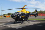 G-NEAU @ EGNT - Eurocopter EC-135T-2 at the NPAS (National Police Air Service) facility at Newcastle Airport. May 14th 2014. - by Malcolm Clarke