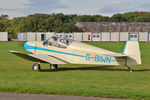 G-BIWN @ EGBR - Jodel D-112 at The Real Aeroplane Club's Pre-Hibernation Fly-In, Breighton Airfield, October 2013. - by Malcolm Clarke
