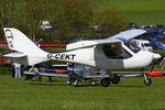 G-CEKT @ EGHP - at the 2014 Microlight Trade Fair, Popham - by Chris Hall