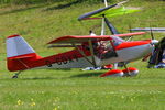 G-CDXY @ EGHP - at the 2014 Microlight Trade Fair, Popham - by Chris Hall