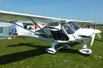 G-CIEE @ EGHP - at the 2014 Microlight Trade Fair, Popham - by Chris Hall