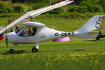 G-CEKT @ EGHP - at the 2014 Microlight Trade Fair, Popham - by Chris Hall