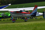 G-DENC @ EGHP - at the 2014 Microlight Trade Fair, Popham - by Chris Hall