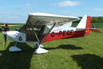 G-PEGE @ EGHP - at the 2014 Microlight Trade Fair, Popham - by Chris Hall