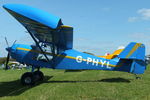 G-PHYL @ EGHP - at the 2014 Microlight Trade Fair, Popham - by Chris Hall