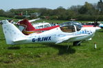 G-RJWX @ EGHP - at the 2014 Microlight Trade Fair, Popham - by Chris Hall