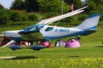 G-MOOV @ EGHP - at the 2014 Microlight Trade Fair, Popham - by Chris Hall