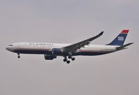 N278AY @ EGLL - Approach 27L - by John Coates