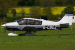 G-CBEZ @ EGHP - at the 2014 Microlight Trade Fair, Popham - by Chris Hall