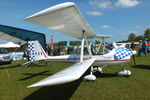 G-MVXV @ EGHP - at the 2014 Microlight Trade Fair, Popham - by Chris Hall