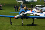 G-YAKI @ EGHP - at the 2014 Microlight Trade Fair, Popham - by Chris Hall
