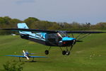 G-MZOZ @ EGHP - at the 2014 Microlight Trade Fair, Popham - by Chris Hall