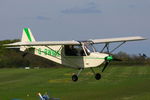 G-BWMN @ EGHP - at the 2014 Microlight Trade Fair, Popham - by Chris Hall