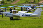 G-RJWX @ EGHP - at the 2014 Microlight Trade Fair, Popham - by Chris Hall