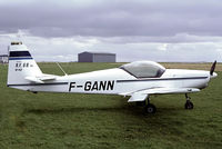 F-GANN @ LFAC - Fournier RF-6B-100 [42] Calais~F 14/09/80. From a slide. - by Ray Barber