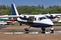 G-BHJS @ EGHH - At Airtime - by John Coates