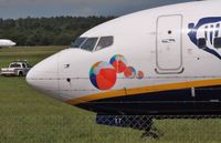 EI-DYT @ EGHH - Beach balls..and barbed wire ! - by John Coates