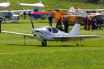 G-RJWX @ EGHP - at the 2014 Microlight Trade Fair, Popham - by Chris Hall