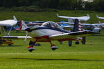 G-LEXX @ EGHP - at the 2014 Microlight Trade Fair, Popham - by Chris Hall