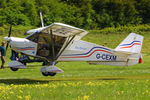 G-CEXM @ EGHP - at the 2014 Microlight Trade Fair, Popham - by Chris Hall