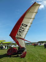 G-MZFD @ EGHP - at the 2014 Microlight Trade Fair, Popham - by Chris Hall