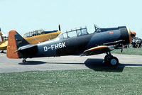 D-FHGK @ EG18 - Noorduyn AT-16 Harvard IIb [14-324] RAF Bassingbourn~G 27/05/1978. From a slide. - by Ray Barber