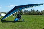 G-BYRO @ EGHP - at the 2014 Microlight Trade Fair, Popham - by Chris Hall