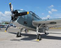 N3967A @ EVB - TBM-3U at New Smyrna Beach Airshow - by Florida Metal
