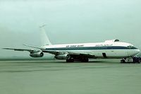 SU-BBA @ EHAM - Boeing 707-338C [18810] (Air Cargo Egypt) Amsterdam-Schiphol~PH 12/05/1979. From a slide