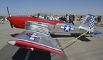 N427EF @ KWJF - On display at Fox Field Lancaster California - by Todd Royer