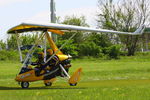 G-OTOP @ EGHP - at the 2014 Microlight Trade Fair, Popham - by Chris Hall