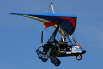 G-CDVO @ EGHP - at the 2014 Microlight Trade Fair, Popham - by Chris Hall