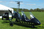 G-KBOJ @ EGHP - at the 2014 Microlight Trade Fair, Popham - by Chris Hall