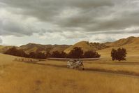 N2593E - 93E in the  calif foothills near Tracy,Calif.