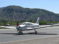 N32056 @ SZP - 1974 Piper PA-28-151 WARRIOR, Lycoming O-320-E2D 150 Hp, taxi - by Doug Robertson