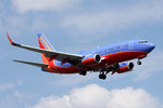 N908WN @ DAL - Landing at Dallas Love Field - by Zane Adams