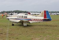 N5686Q @ LAL - Mooney M20E at Sun N fun - by Florida Metal