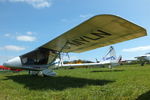 G-MYLN @ EGHP - at the 2014 Microlight Trade Fair, Popham - by Chris Hall