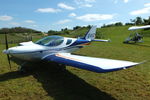 G-VIIZ @ EGHP - at the 2014 Microlight Trade Fair, Popham - by Chris Hall