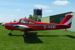 G-HAMI @ EGHP - at the 2014 Microlight Trade Fair, Popham - by Chris Hall