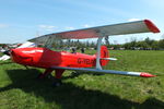 G-YELP @ EGHP - at the 2014 Microlight Trade Fair, Popham - by Chris Hall