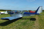 G-VORN @ EGHP - at the 2014 Microlight Trade Fair, Popham - by Chris Hall