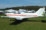 G-CETX @ EGHP - at the 2014 Microlight Trade Fair, Popham - by Chris Hall