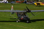G-STRG @ EGHP - at the 2014 Microlight Trade Fair, Popham - by Chris Hall