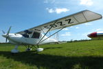 G-EDZZ @ EGHP - at the 2014 Microlight Trade Fair, Popham - by Chris Hall