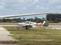 N6061E @ OPF - Beech K35 Bonanza - by Florida Metal