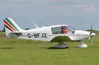 G-BFJZ @ EGSV - Just landed. - by Graham Reeve